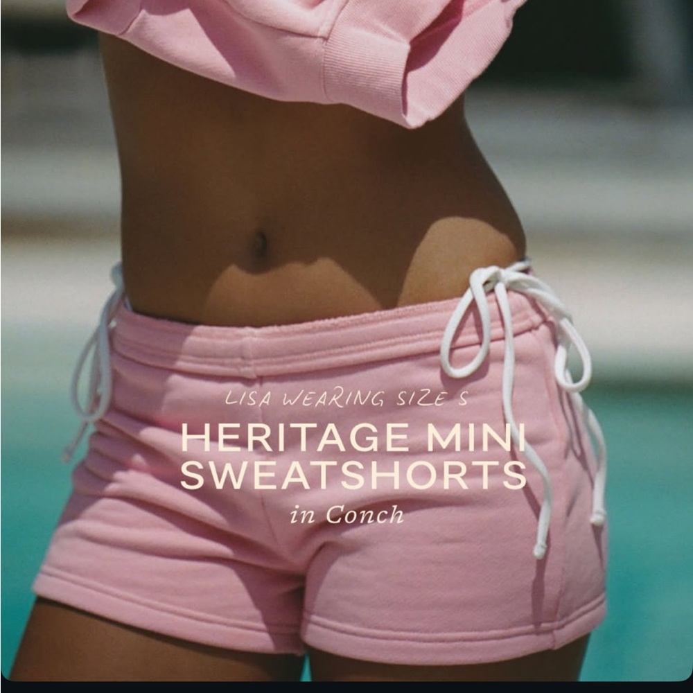 Parke mini sweat shorts